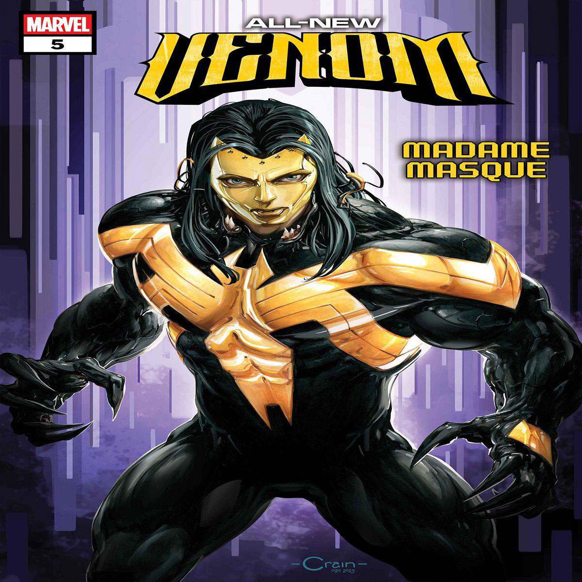 All-New Venom 5 Clayton Crain Suspect Variant A (2025) Marvel Comics