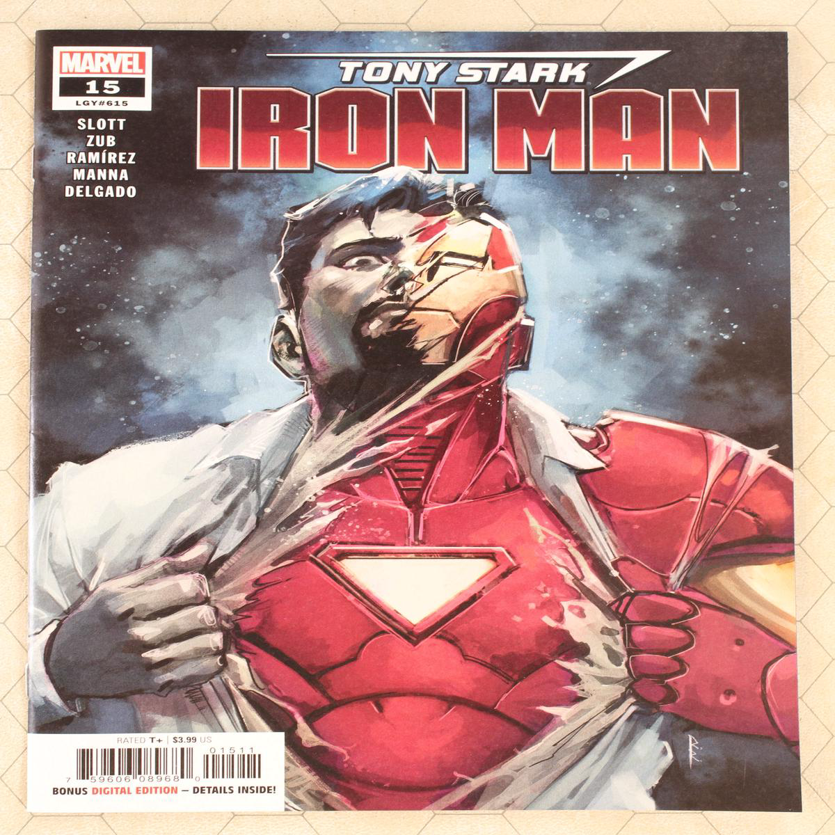 Tony Stark Iron Man 15 (2019) Marvel Comics