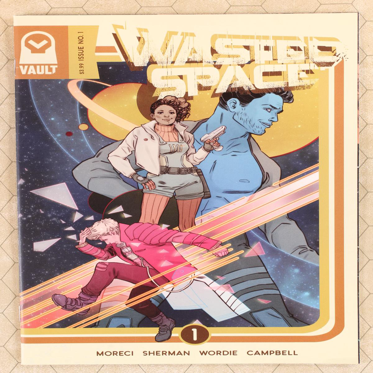 Wasted Space 1 Cover A (Mature) (2018) Vault Comics
