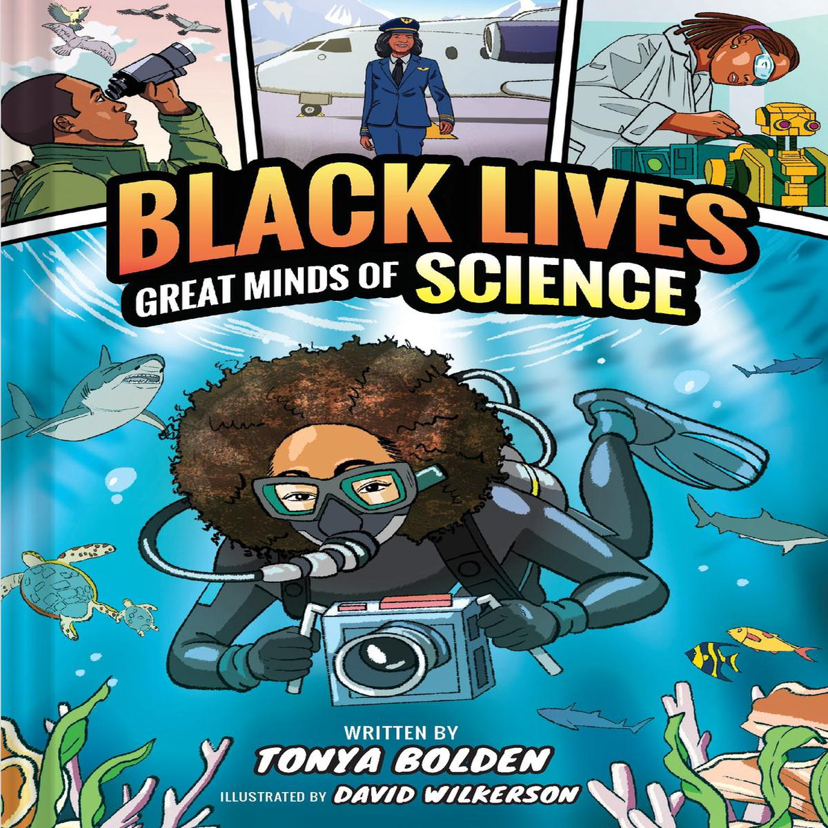 Great Minds of Science (Black Lives 1) 8211 A Nonfiction Graphic Novel (Hardback)