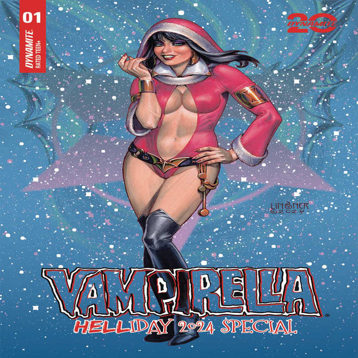 Vampirella Helliday 2024 Sp 1 Cover B variant Linsner