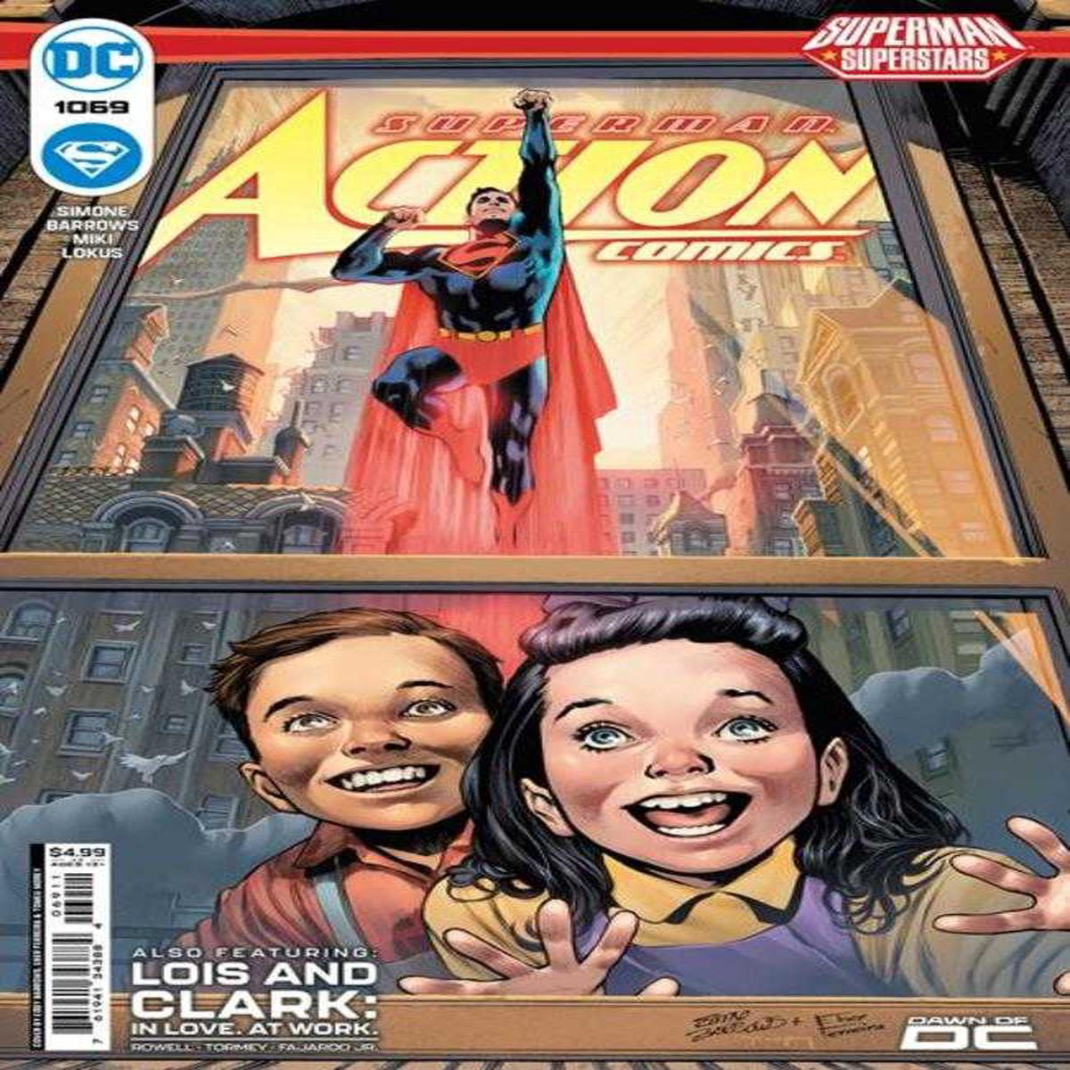 Action Comics 1069 Cover A Eddy Barrows 038 Eber Ferreira Vol 3 (2024) DC Comics