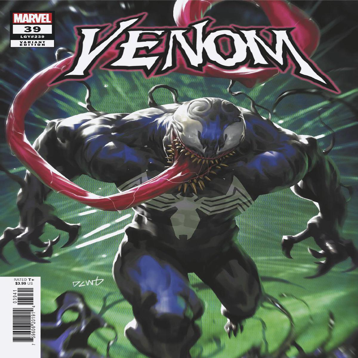 Venom 39 Derrick Chew Variant Vw Vol 5 (2024) Marvel Comics