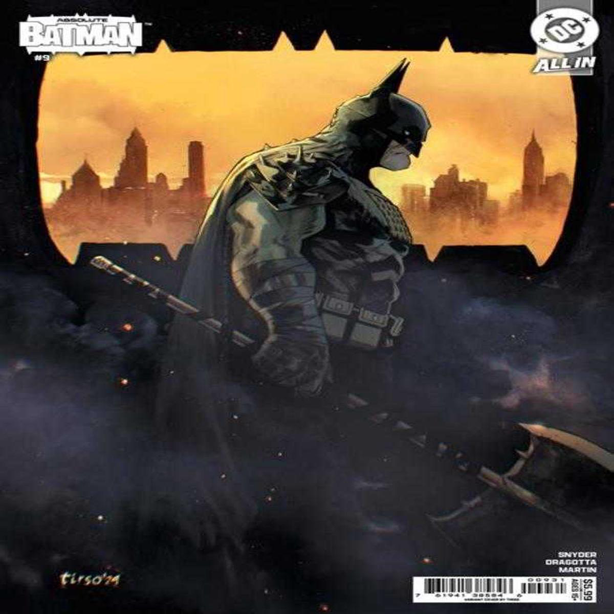 Absolute Batman 9 Cvr C 1st Print Tirso Cons C Variant (2025) DC Comics
