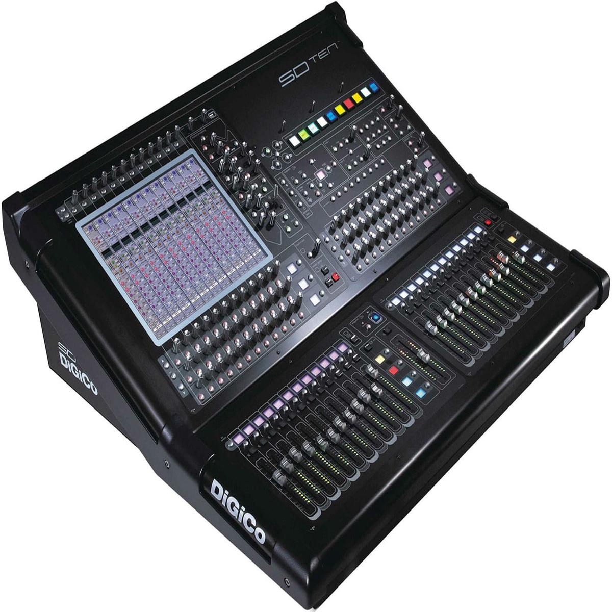 DiGiCo SD10-24 Compact 144-Input Digital Mixing Console - MADI and One Multi-Mode Optics ST
