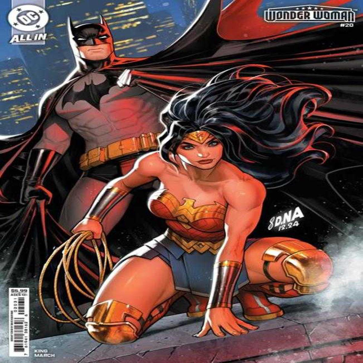 Wonder Woman 20 Cover B David Nakayama Card Stock Variant