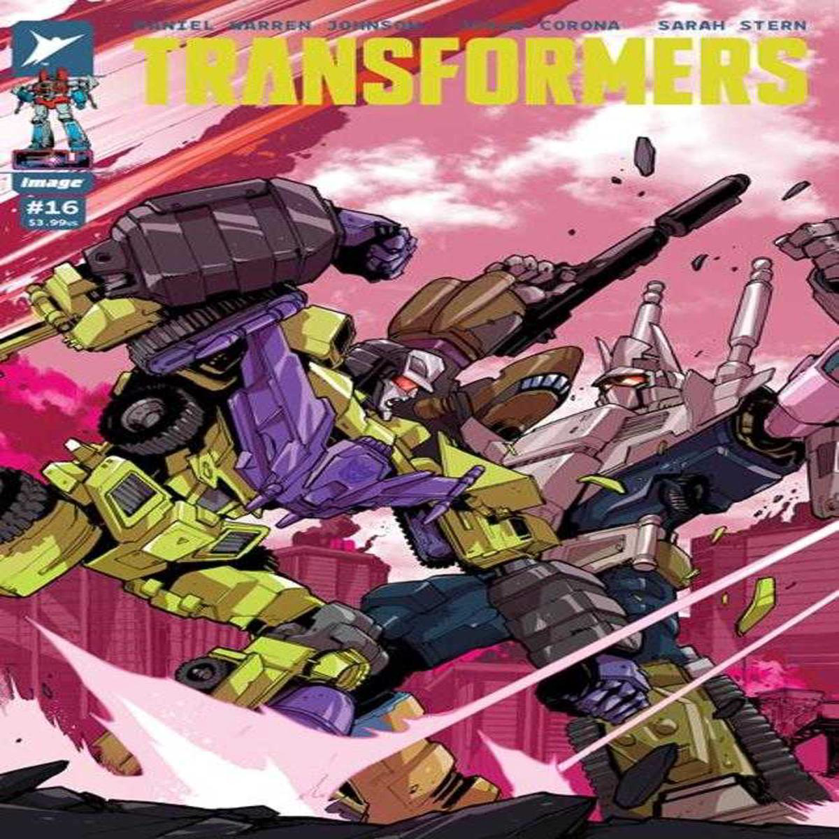 Transformers 16 Cover C 10 Copy Variant Edition Kerschl (2025) Image Comics