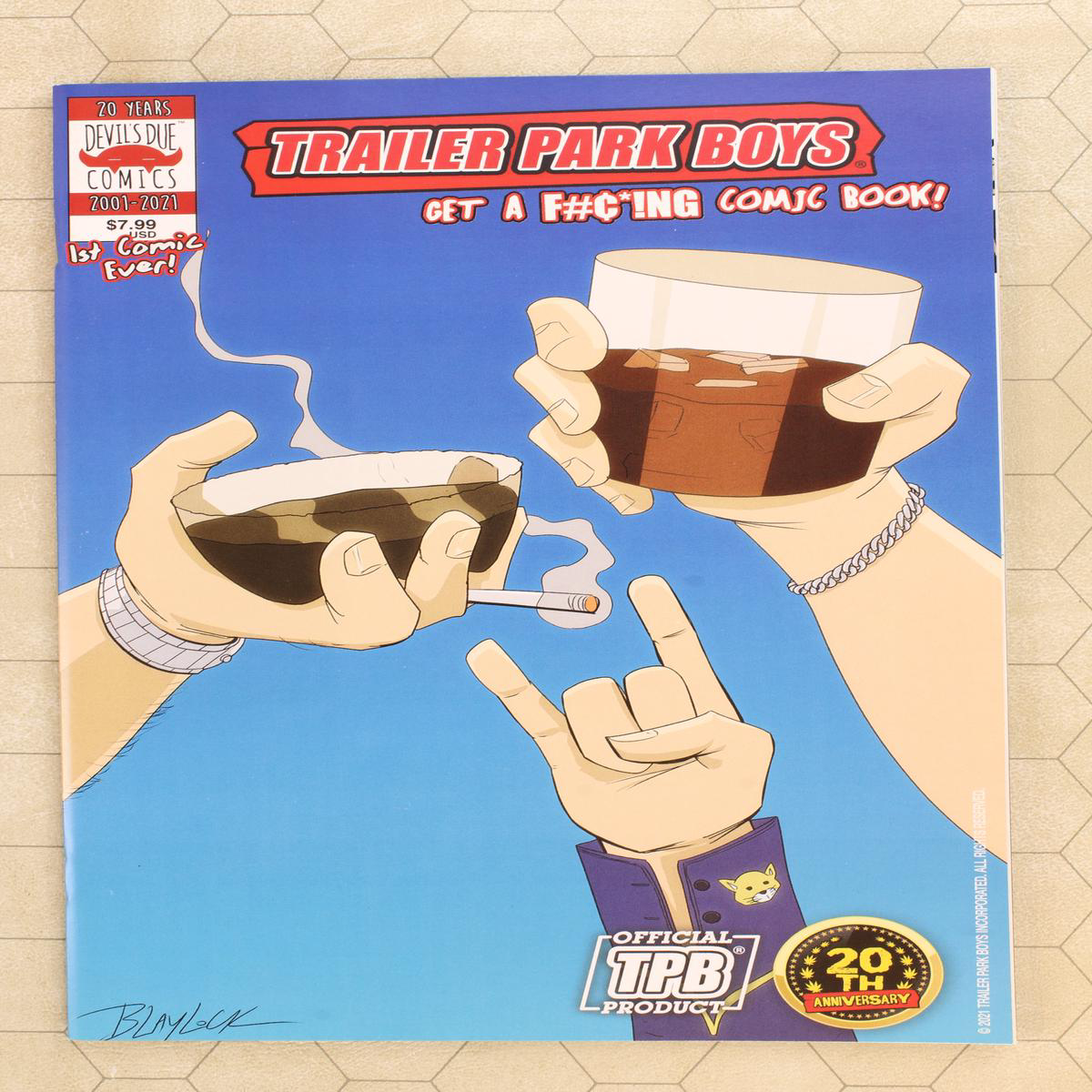 Trailer Park Boys Get A FIng Comic Book 1 Cover B Blaylock (2021)