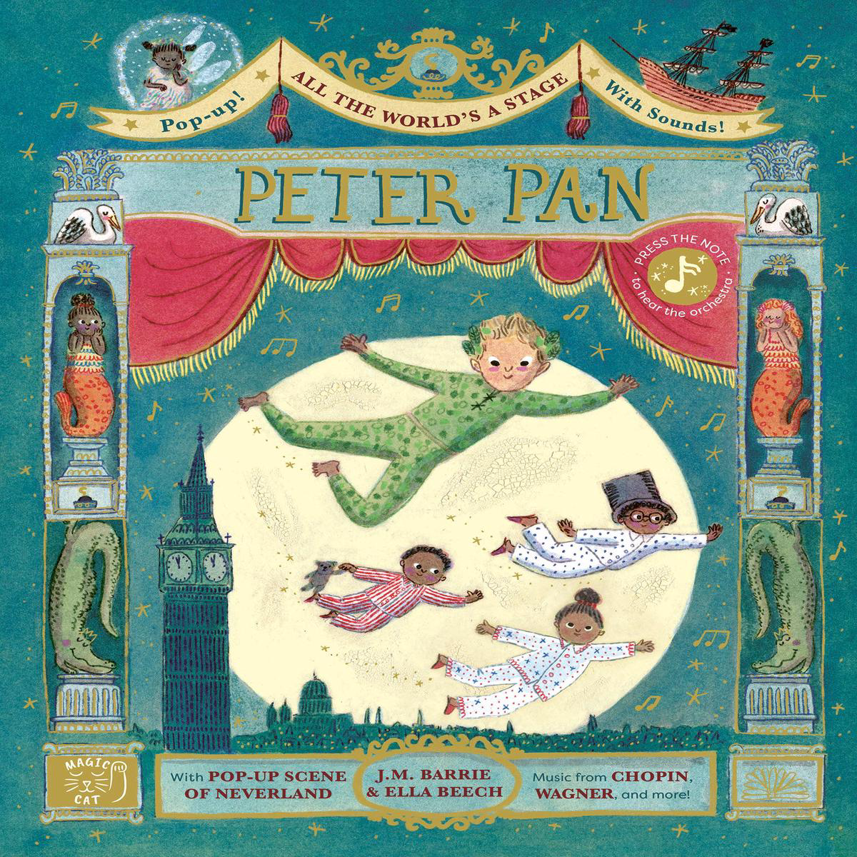 All the World8217s a Stage Peter Pan 8211 A pop-out sound adventure (Hardback)