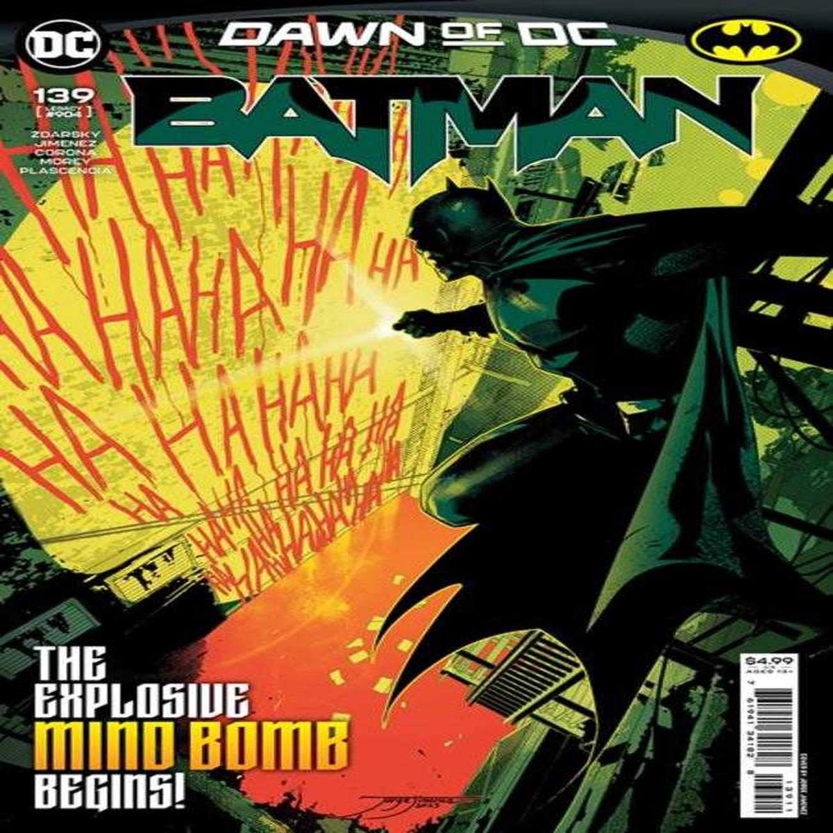 Batman 139 Cover A Jorge Jimenez Vol 3 (2024) DC comics