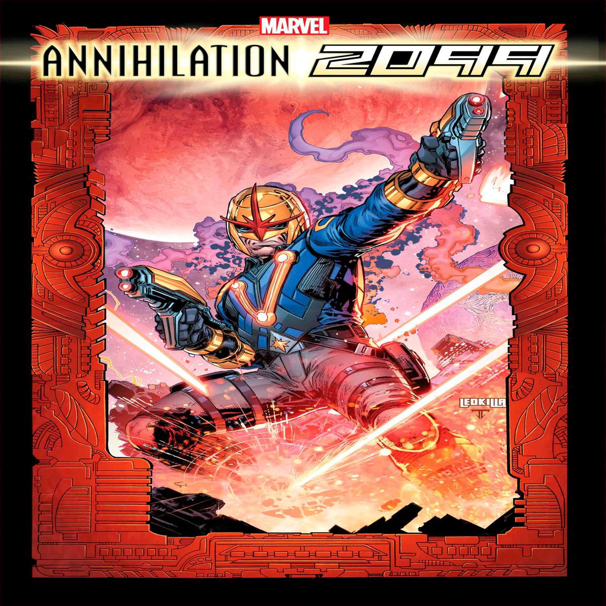 Annihilation 2099 1 Ken Lashley 2099 Frame Variant (2024) Marvel Comics