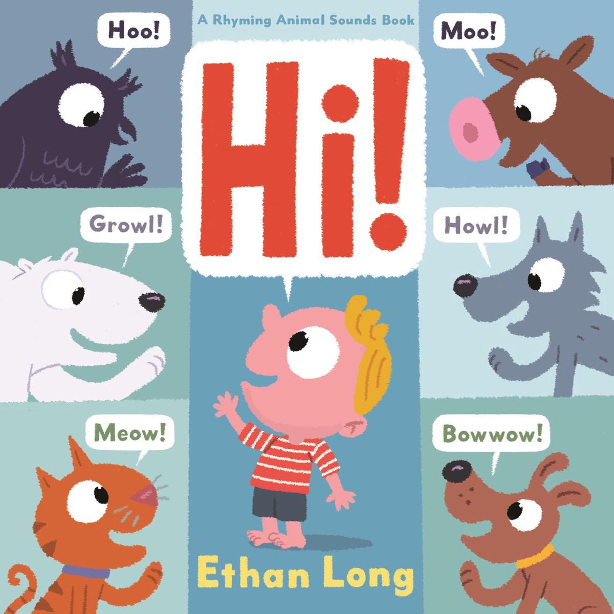 Hi 8211 A Rhyming Animal Sounds Book (Board Book)