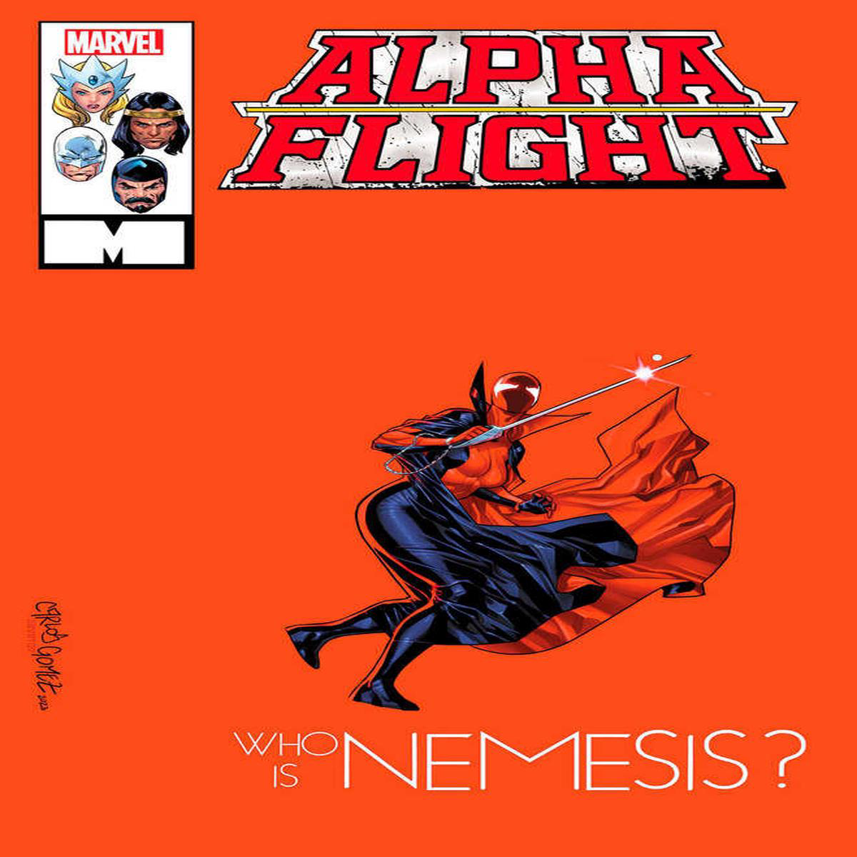 Alpha Flight 3 (Of 5) Carlos Gomez Homage Variant Fall Vol 5 (2023) Marvel Comics