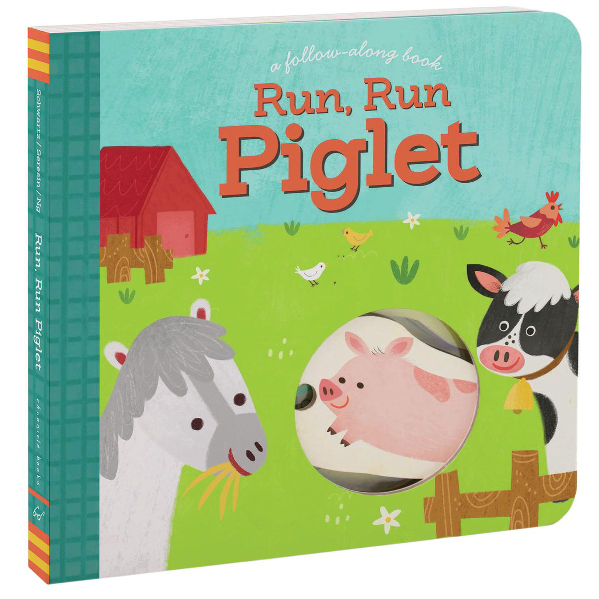 Run Run Piglet 8211 A Follow-Along Book (Board Book)