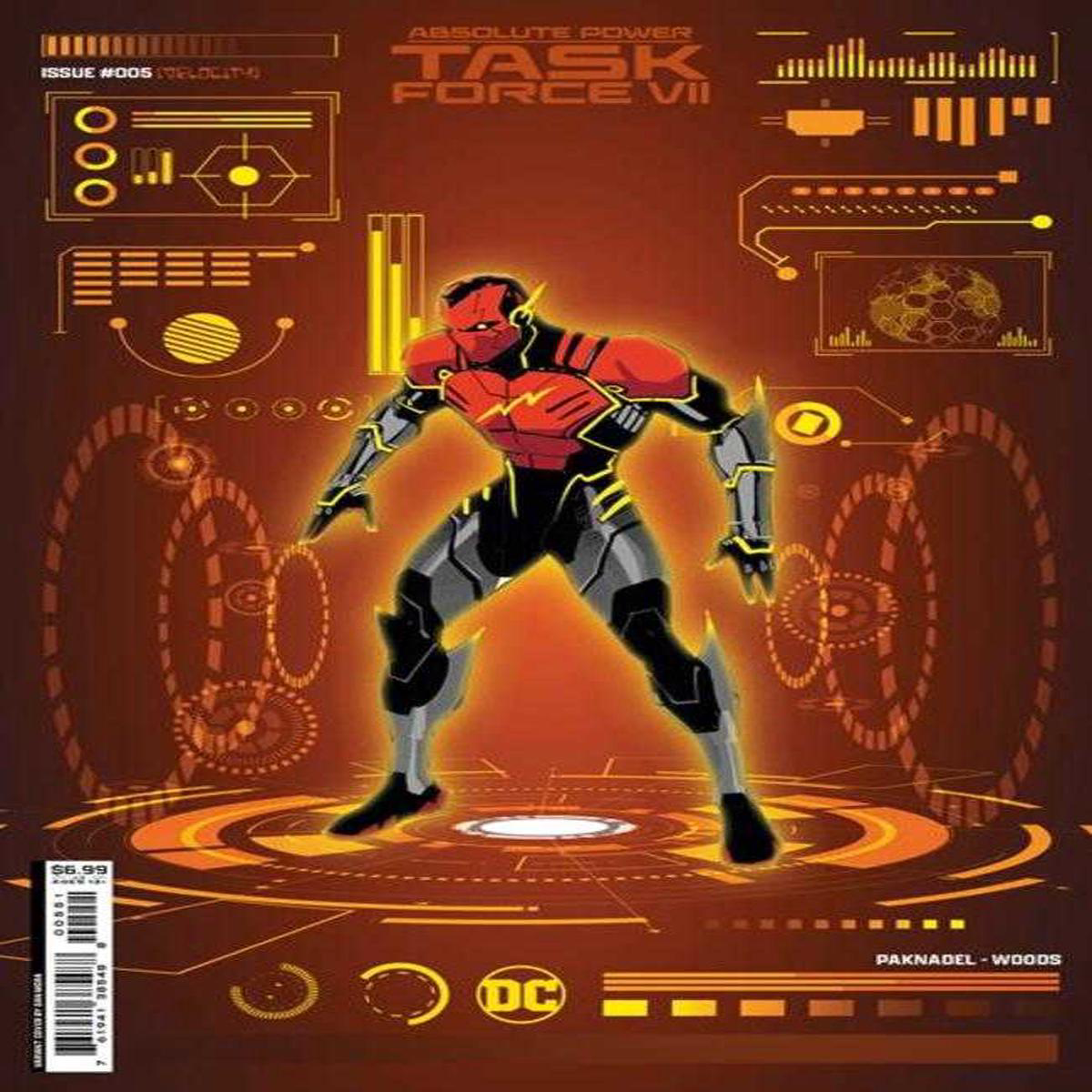 Absolute Power Task Force VII 5 (Of 7) Cover F Dan Mora Foil Variant (2024) DC Comics