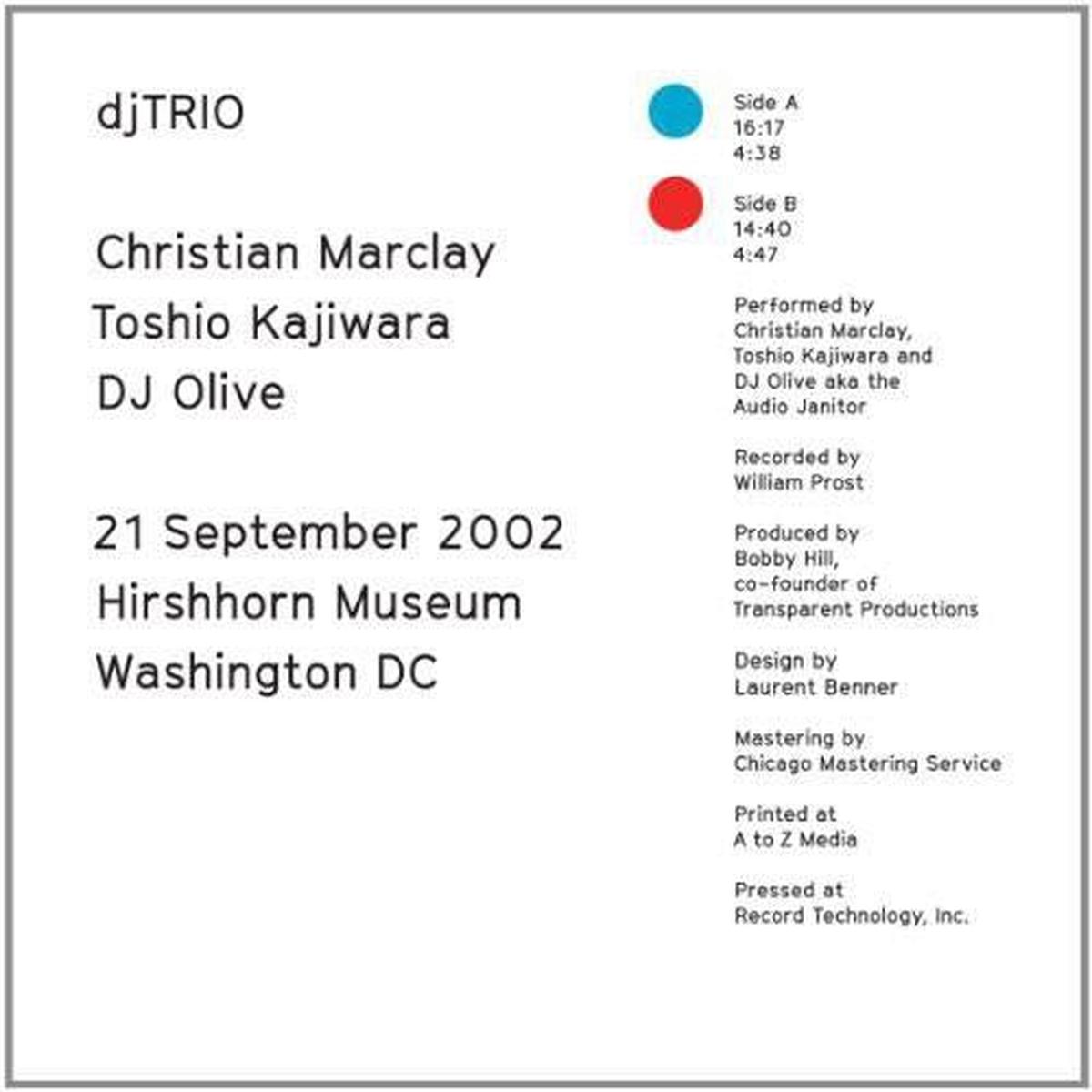 21 September 2002 - Vinyl LP