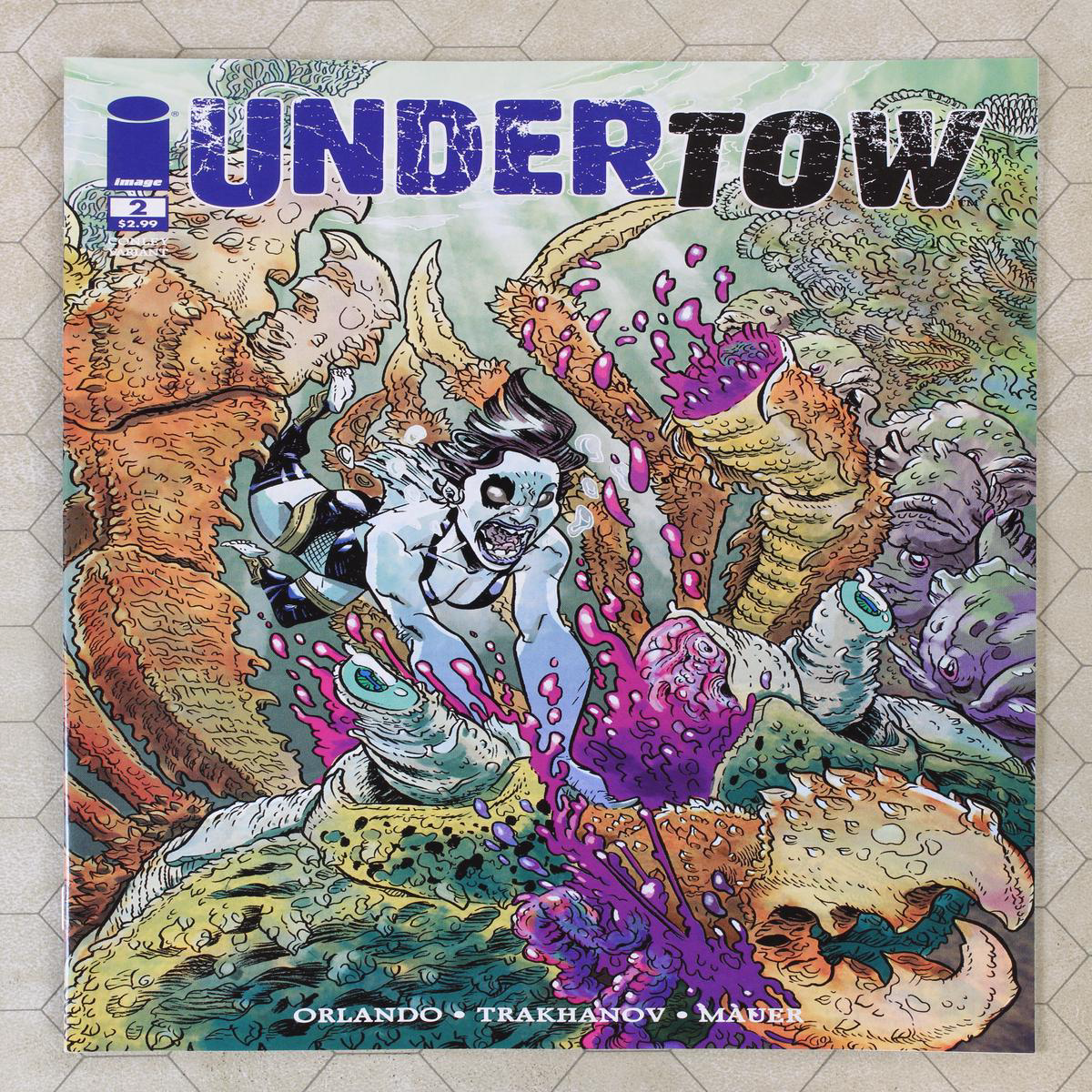 Undertow 2 (Mature) B variant (2014) Image Comics 8211 NM