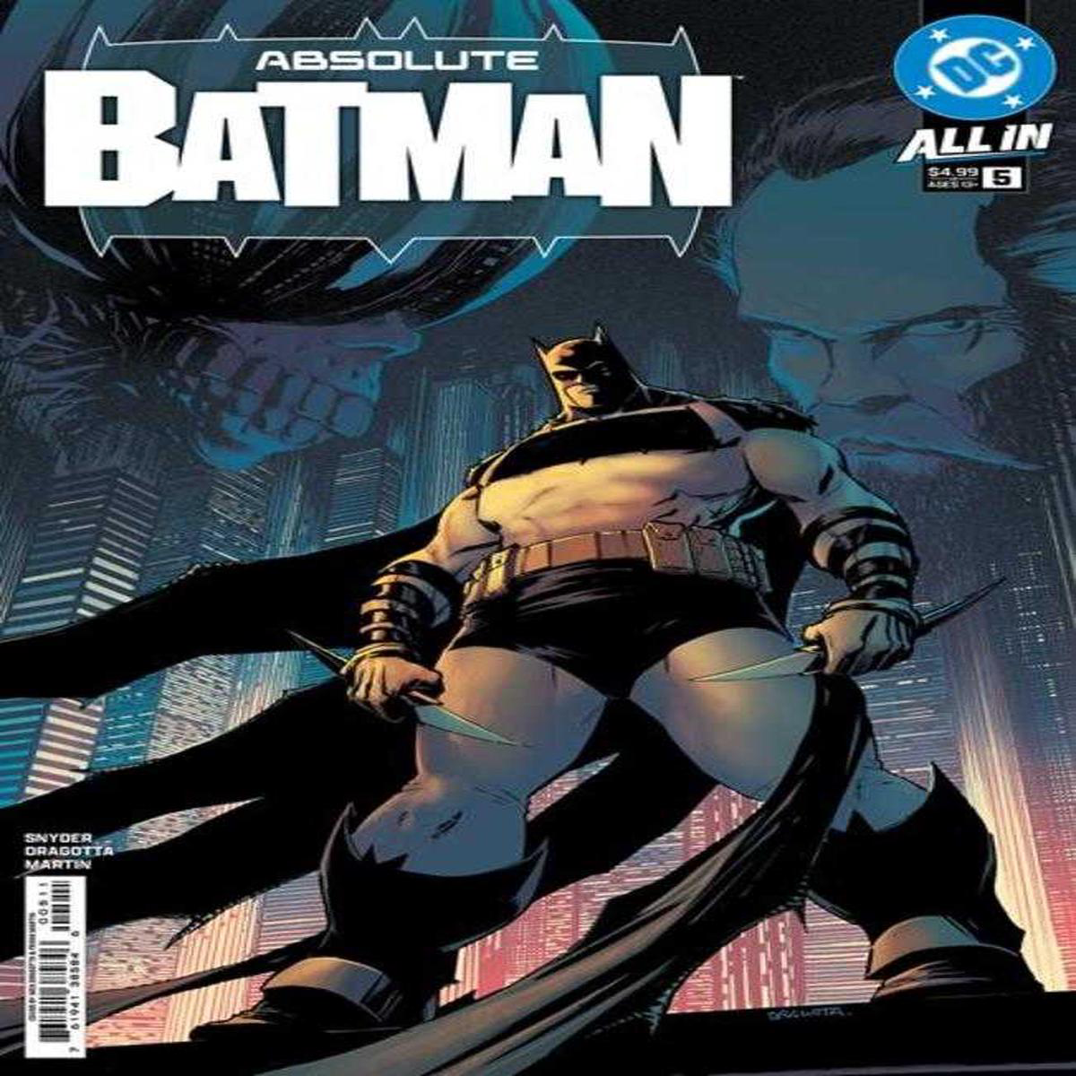 Absolute Batman 5 Cvr A 1st Print Nick Dragotta (2025) DC Comics