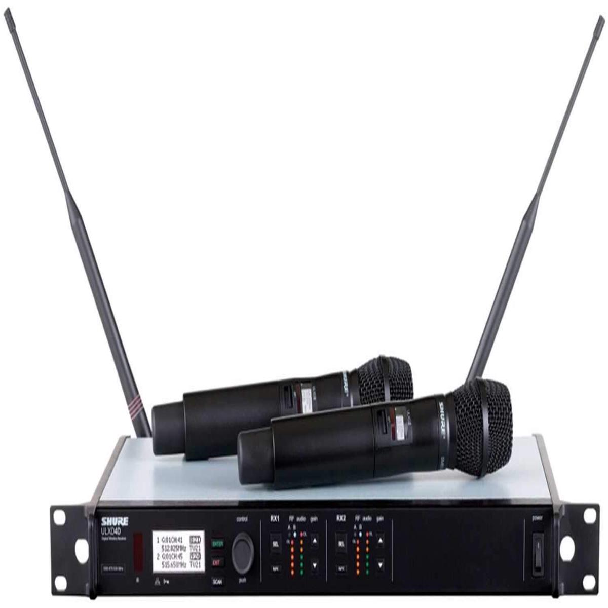 Shure ULXD24DSM87 Dual Digital Handheld Mic - Sm87