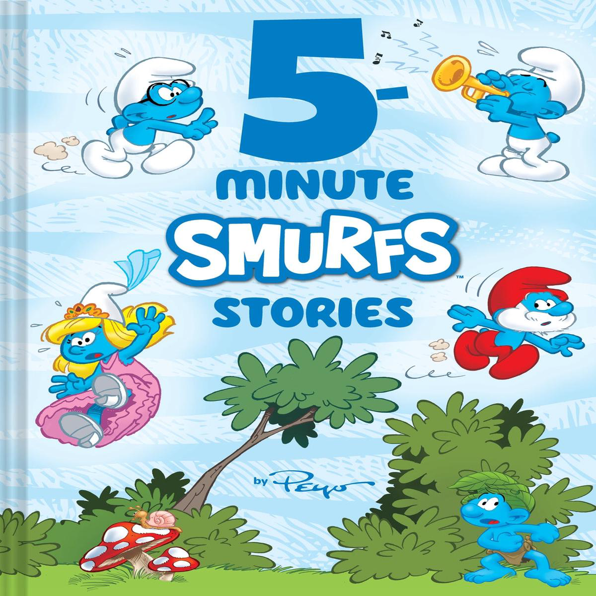 5-Minute Smurfs Stories (Hardback)
