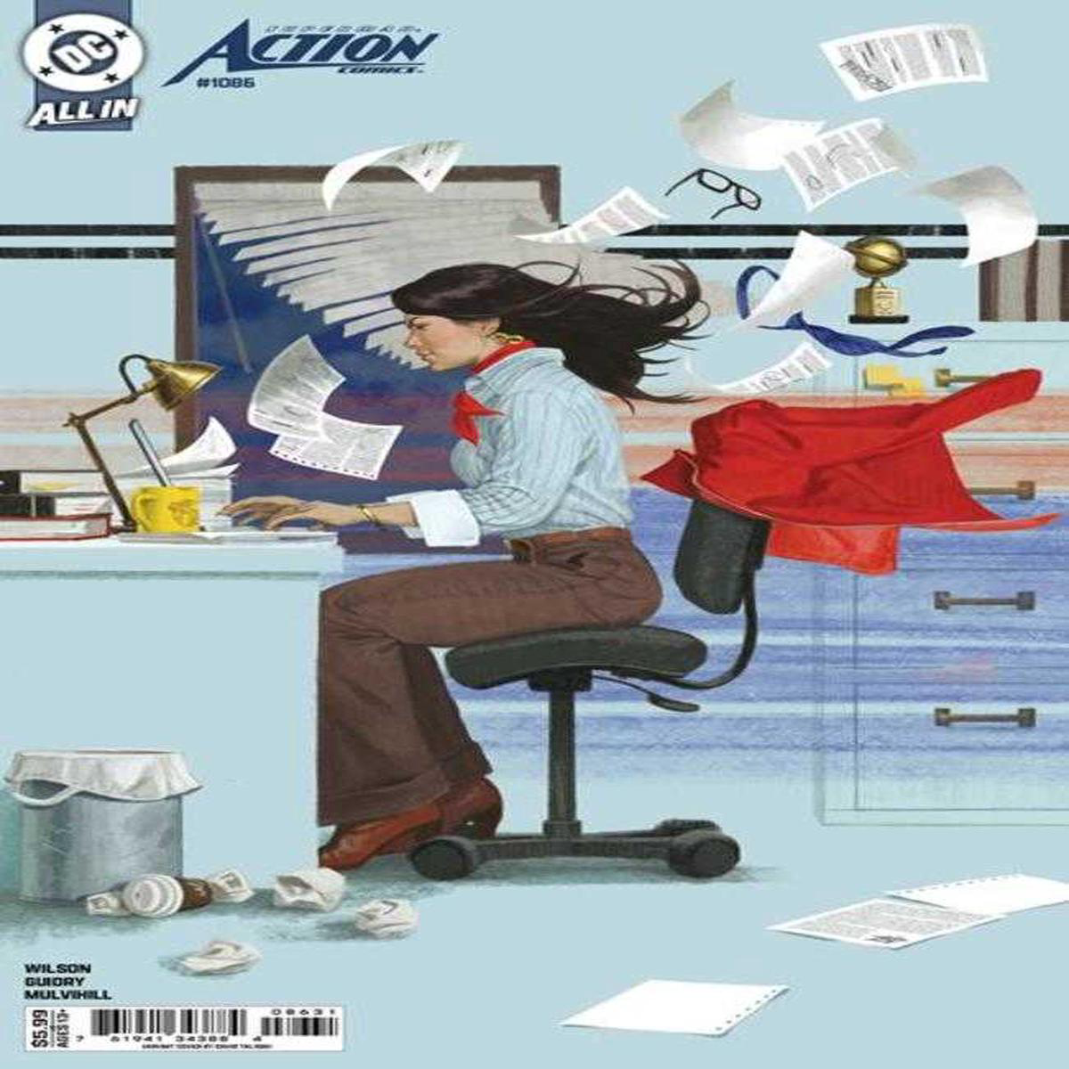 Action Comics 1086 Cover B David Talaski Card Stock Variant