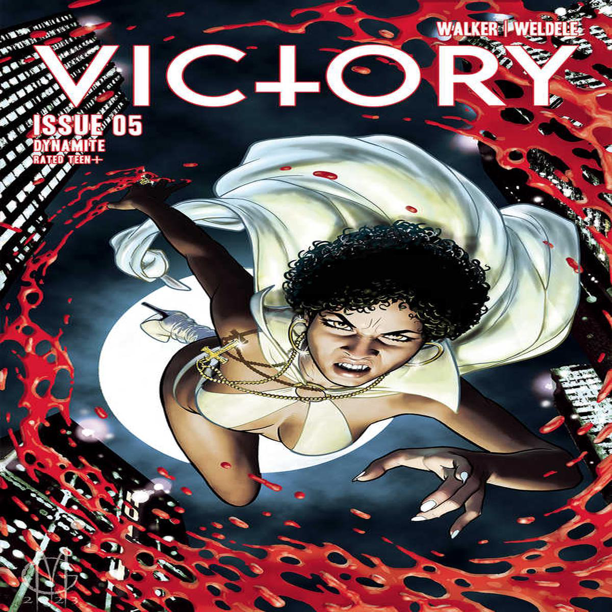 Victory 5 Cover B variant Matteoni (2023) Dynamite Entertainment Comics
