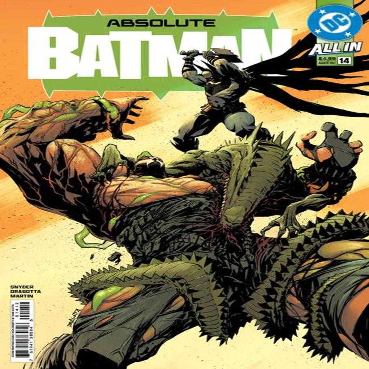 Absolute Batman 14 2nd Print Cover A Nick Dragotta (2026) DC Comics