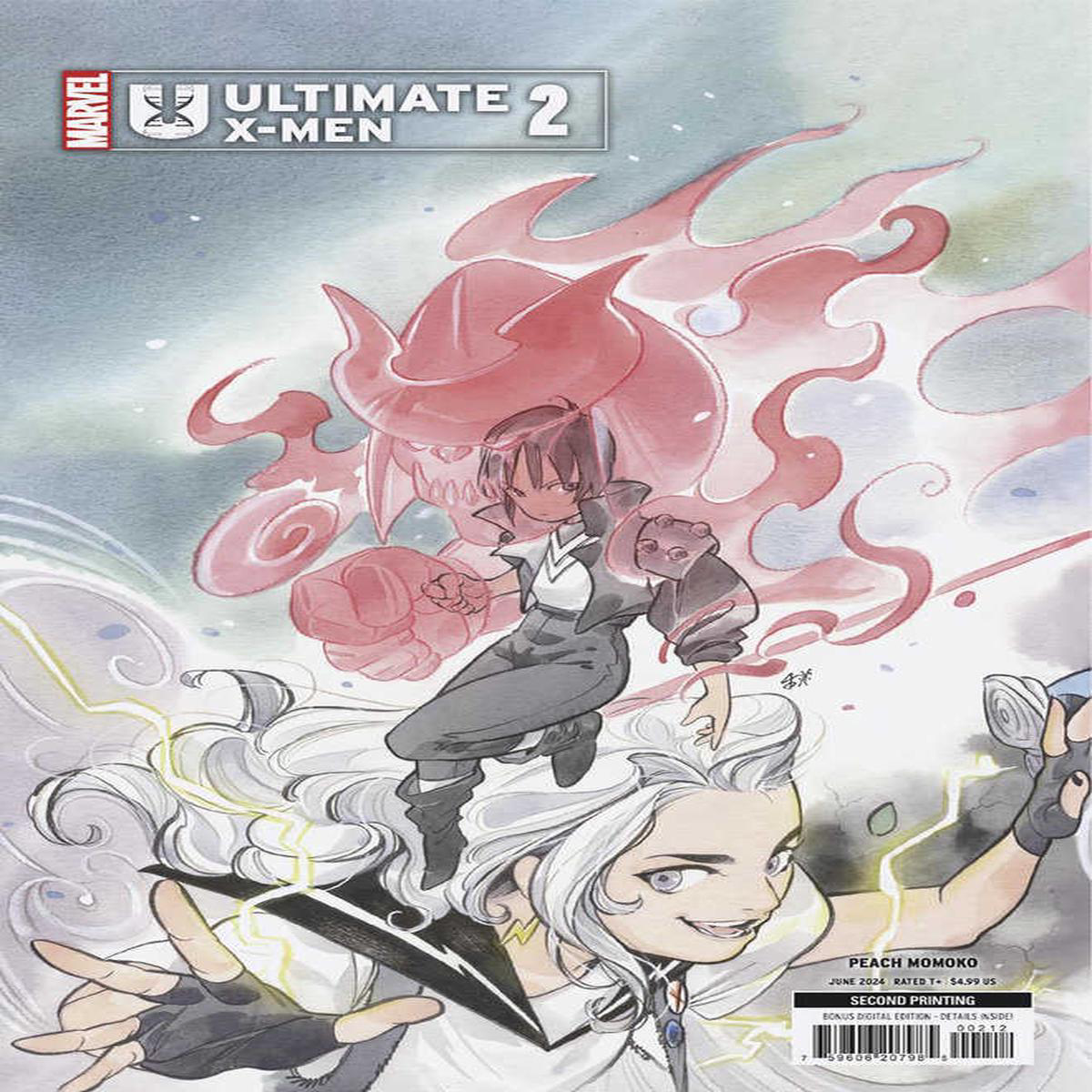 Ultimate X-Men 2 Peach Momoko 2nd Print Variant Vol 2 (2024) Marvel Comics