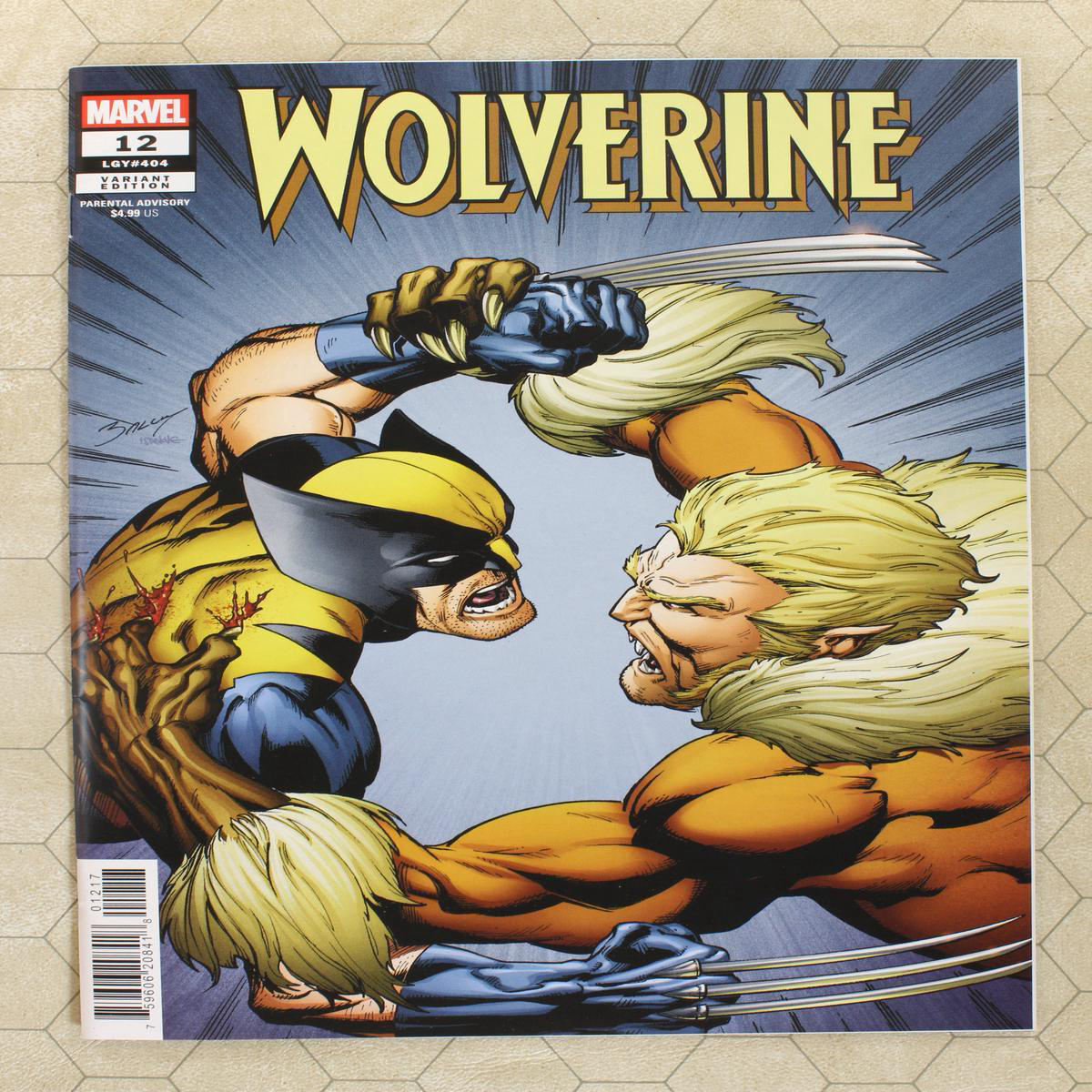 Wolverine 12 Mark Bagley Variant 1 in 25 Ri Variant vol8 (2025) Marvel Comics NM