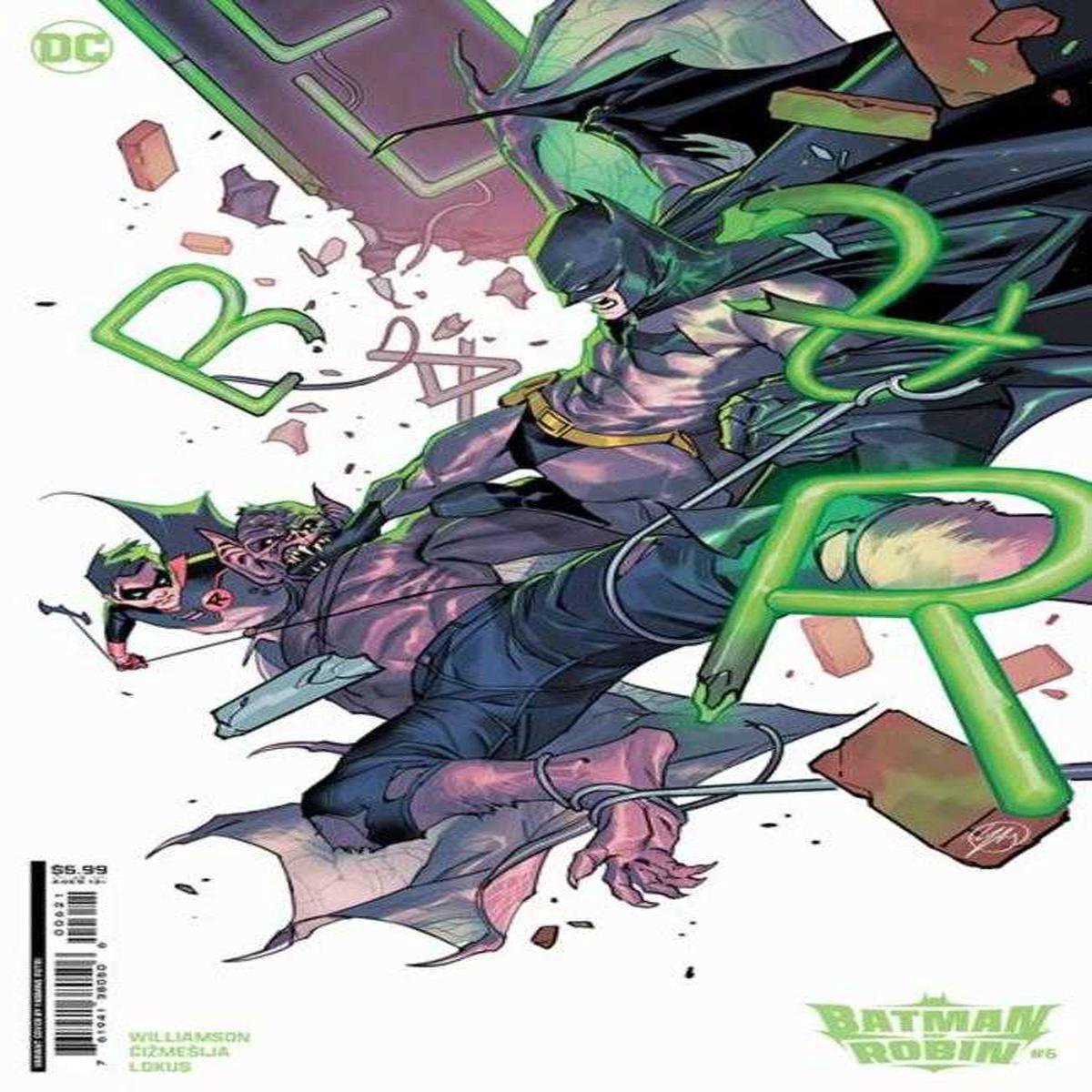 Batman And Robin 6 Cover B Yasmine Putri Variant Vol 3 (2024) DC Comics