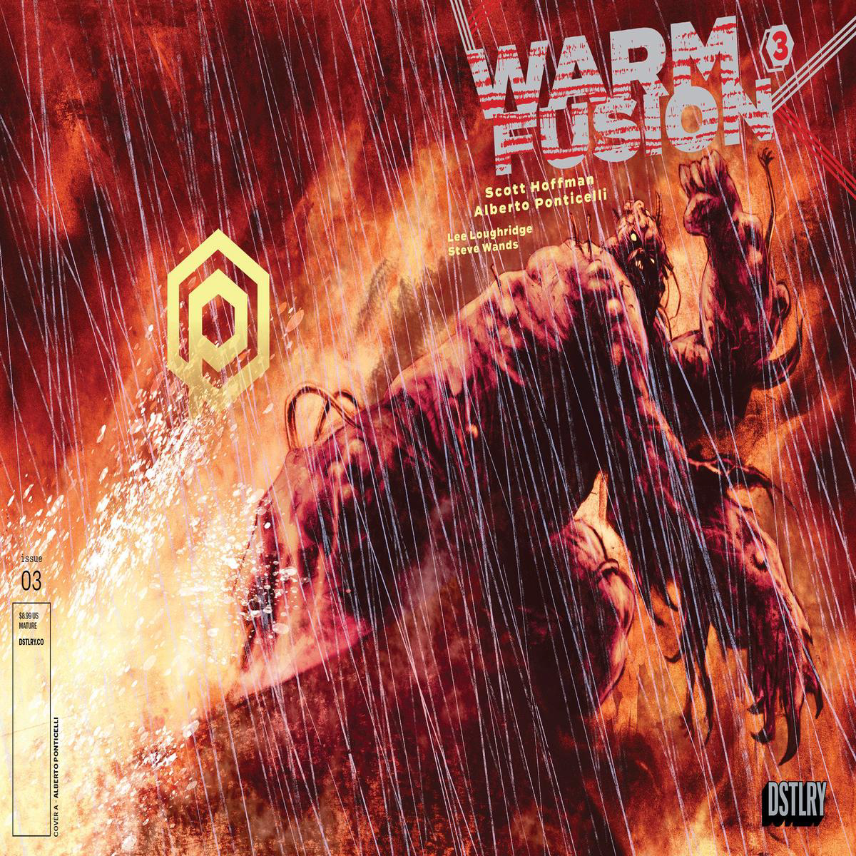 Warm Fusion 3 Cover A Alberto Ponticelli (2025) DSTLRY Comics