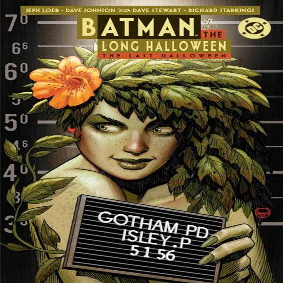 Batman The Long Halloween The Last Halloween 7 (Of 10) Cover B Dave Johnson Card Stock Variant
