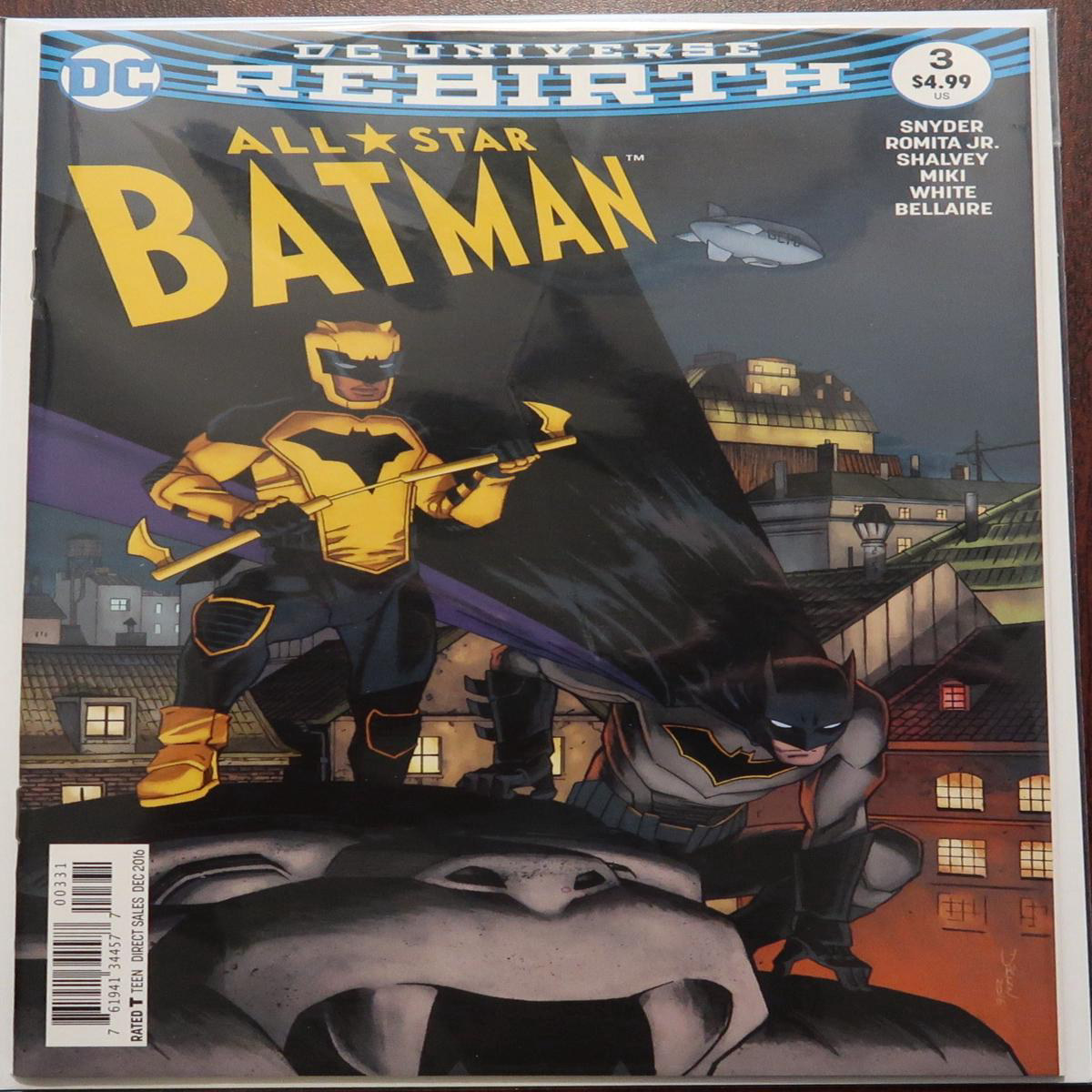 All Star Batman 3 Shalvey Variant Edition (2016) DC Comics