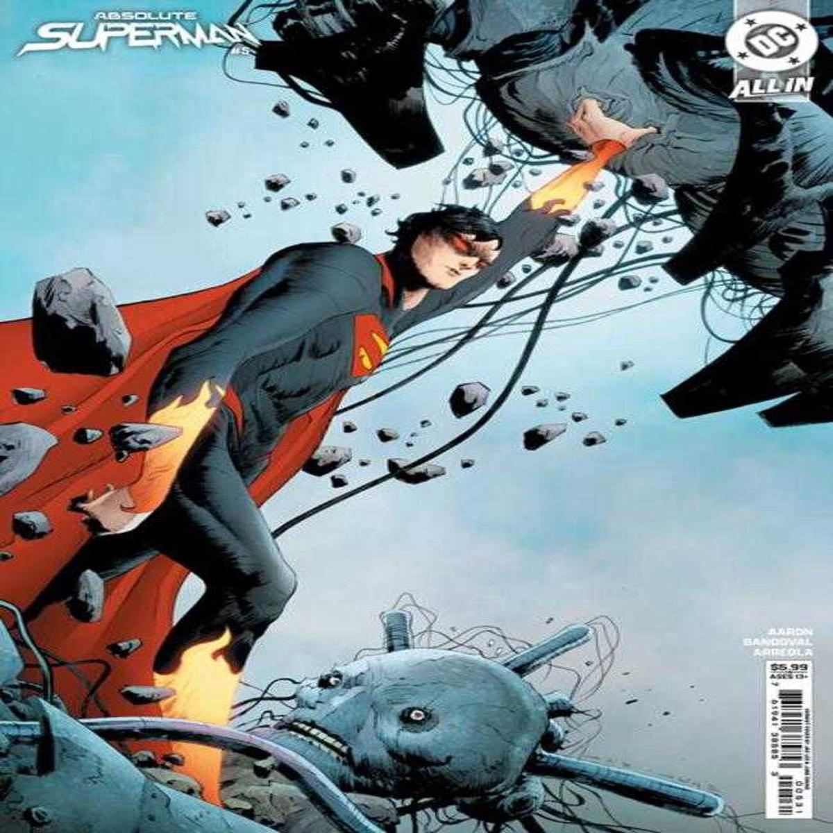 Absolute Superman 5 Cover C Jae Lee Card Stock Variant (2025) DC Comics