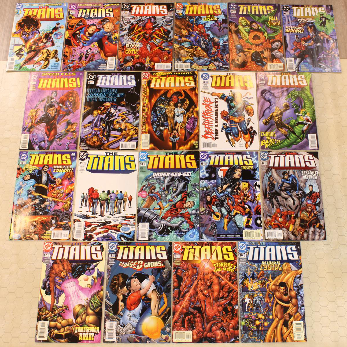 TITANS 1 8211 20 (1999) vol1 Set (DC Comics lot)