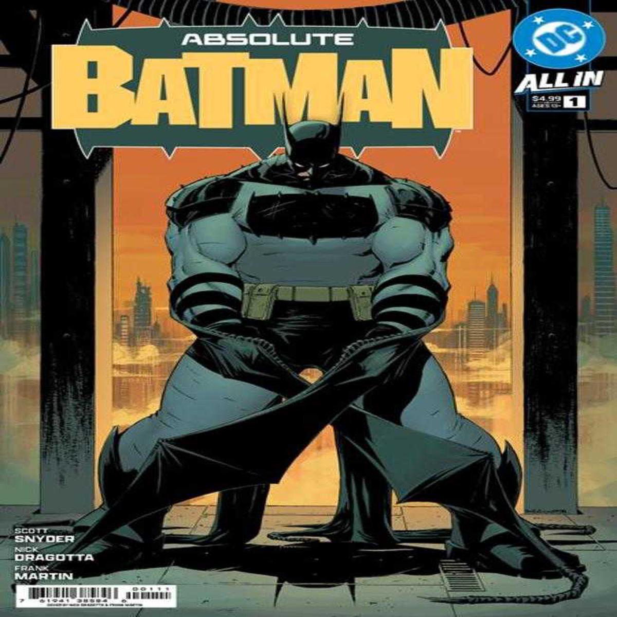 Absolute Batman 1 Cover A Nick Dragotta (2024) Limit 1 copy per customer DC Comics