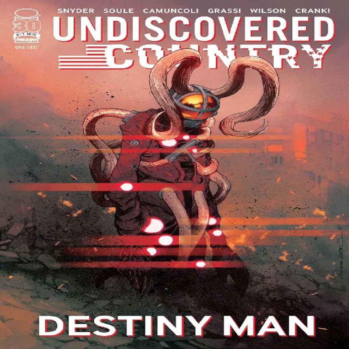 Undiscovered Country Destiny Man Spec Cover B variant Coipel (Mature) (2022) Image Comics