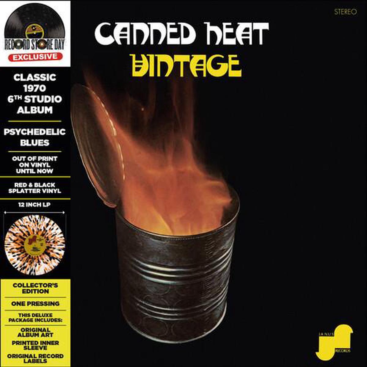Vintage - RedBlack Splatter - Vinyl LP