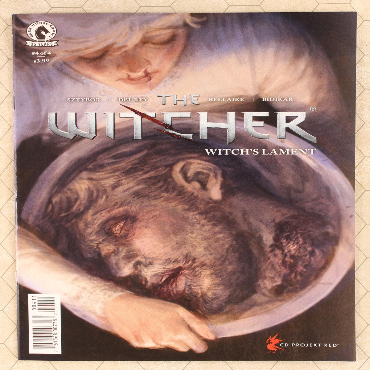 Witcher Witchs Lament 4 (Of 4) Cover A Del Rey (2021) Dark Horse Comics