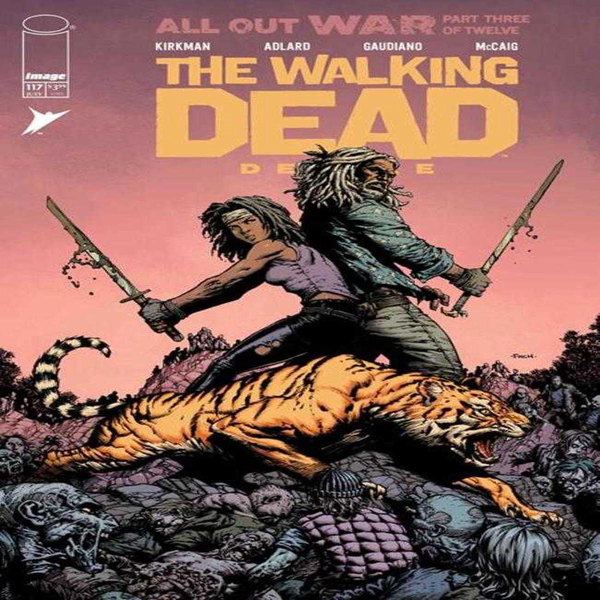 Walking Dead Deluxe 117 Cover A David Finch 038 Dave Mccaig (Mature) (2025) Image Comics