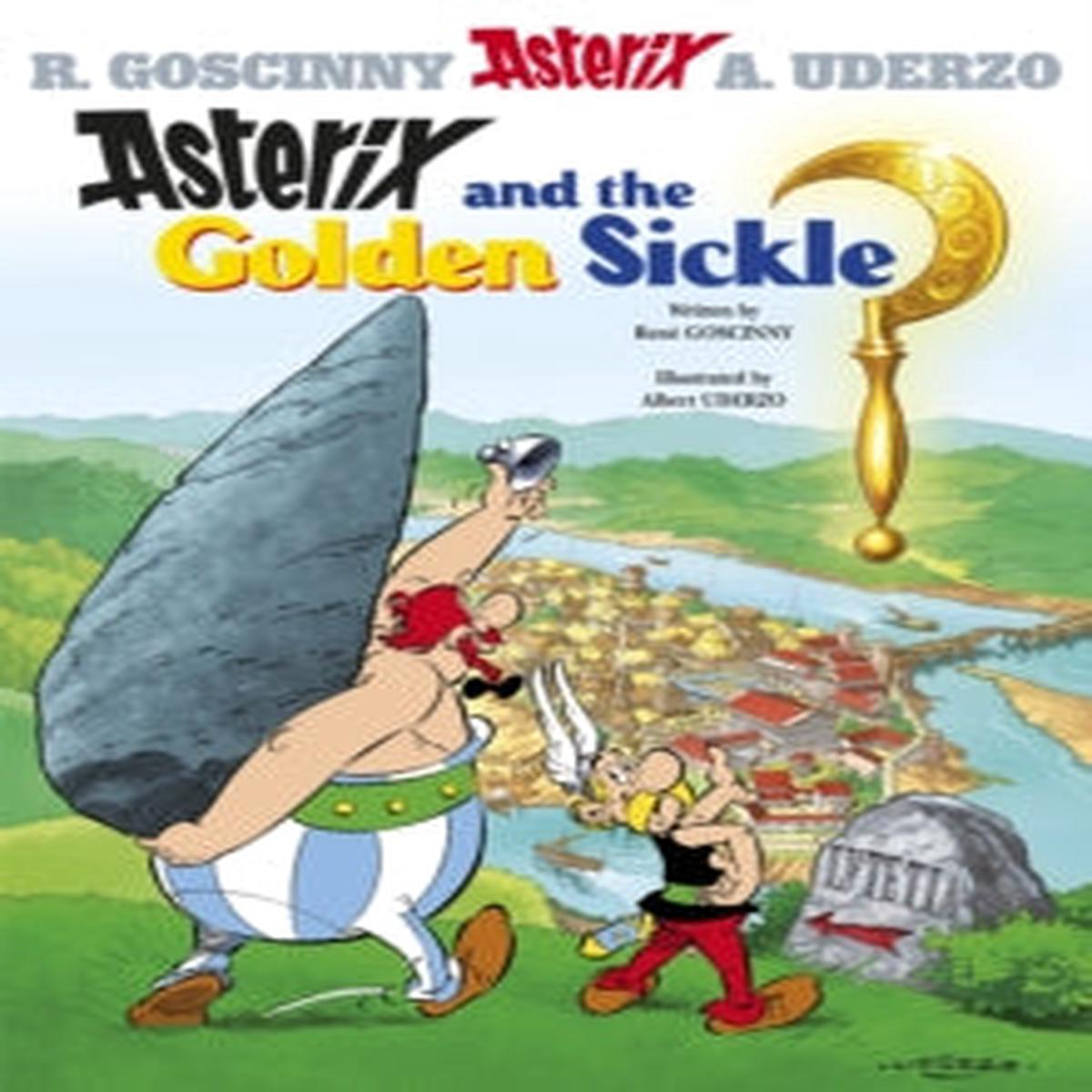 Asterix Asterix and The Golden Sickle Album 2 Rene Goscinny