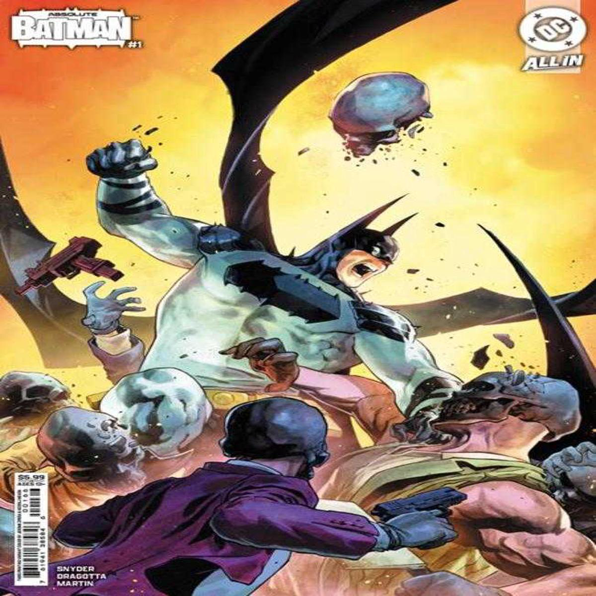 Absolute Batman 1 3rd Print Cover B Jerome Opena Card Stock Variant (2024) DC Comics