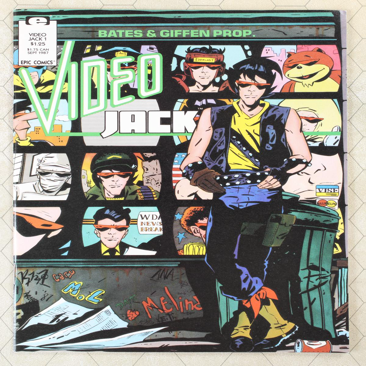 VIDEO JACK 1 (1987) Marvel EPIC Comics 8211 NM-