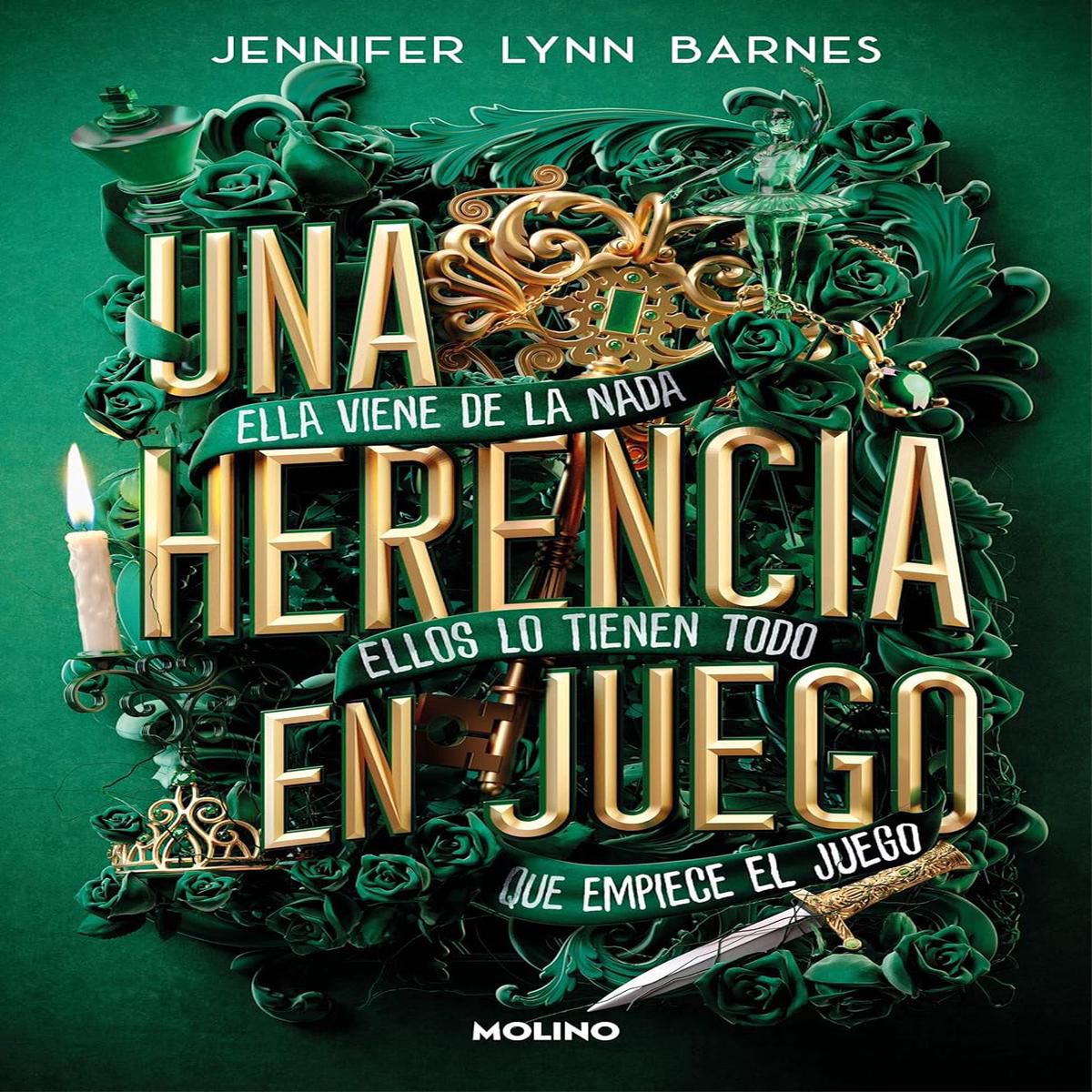 UNA HERENCIA EN JUEGO 8211 Jennifer Lynn Barnes