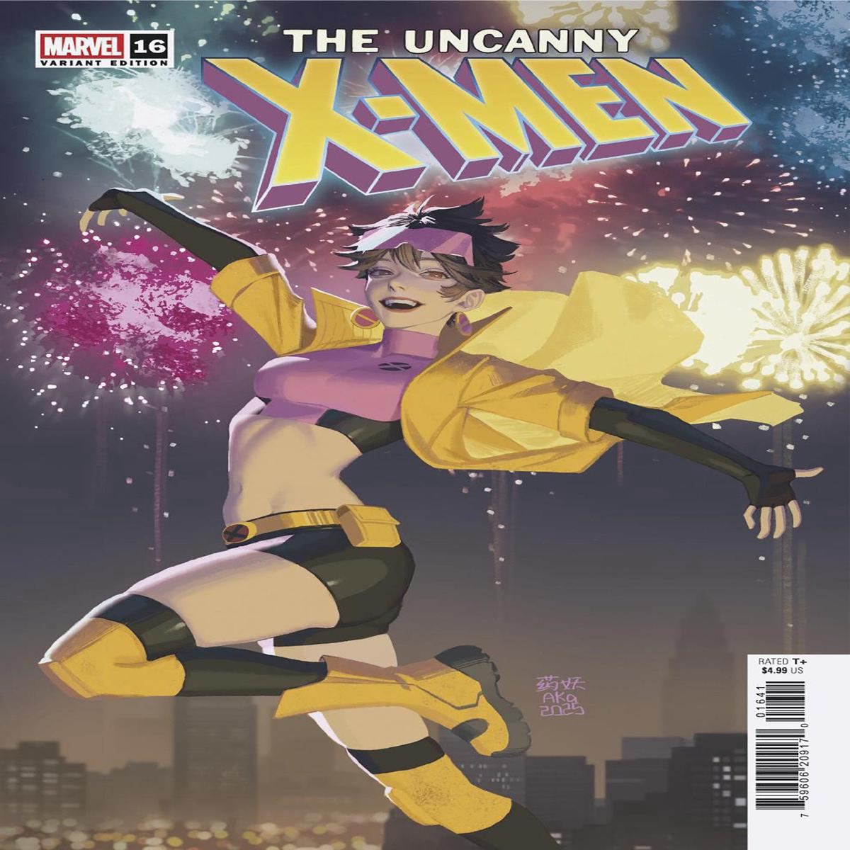 Uncanny X-Men 16 Aka Jubilee Variant Vol 6 (2025) Marvel Comics