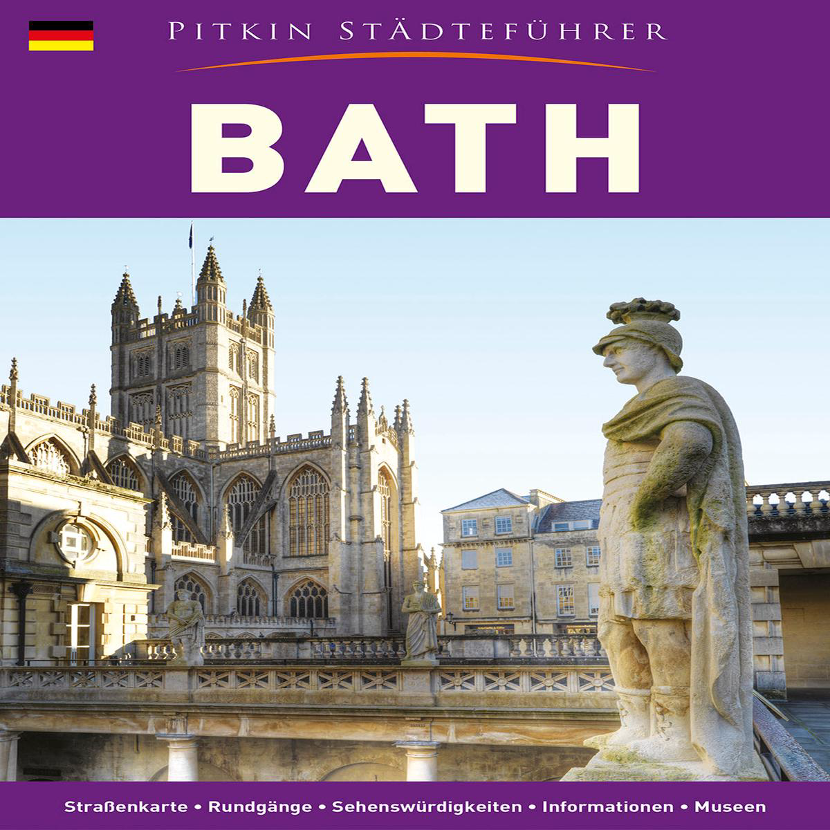 Bath City Guide 8211 German (Hardback)