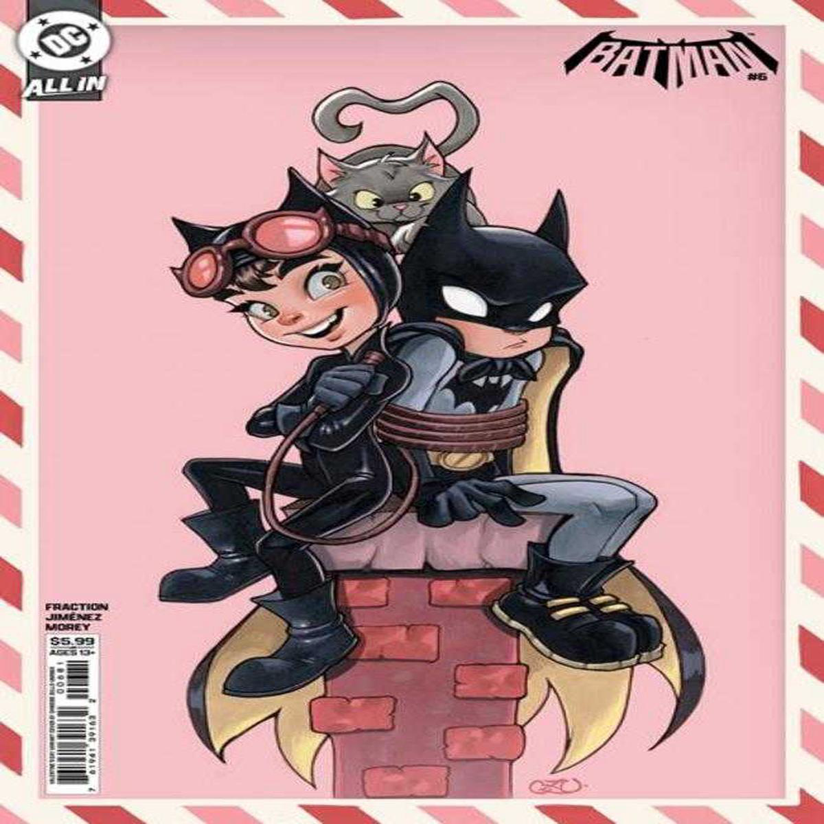 Batman 6 Cover F Chrissie Zullo Valentines Day Variant Vol 4 (2026) DC Comics