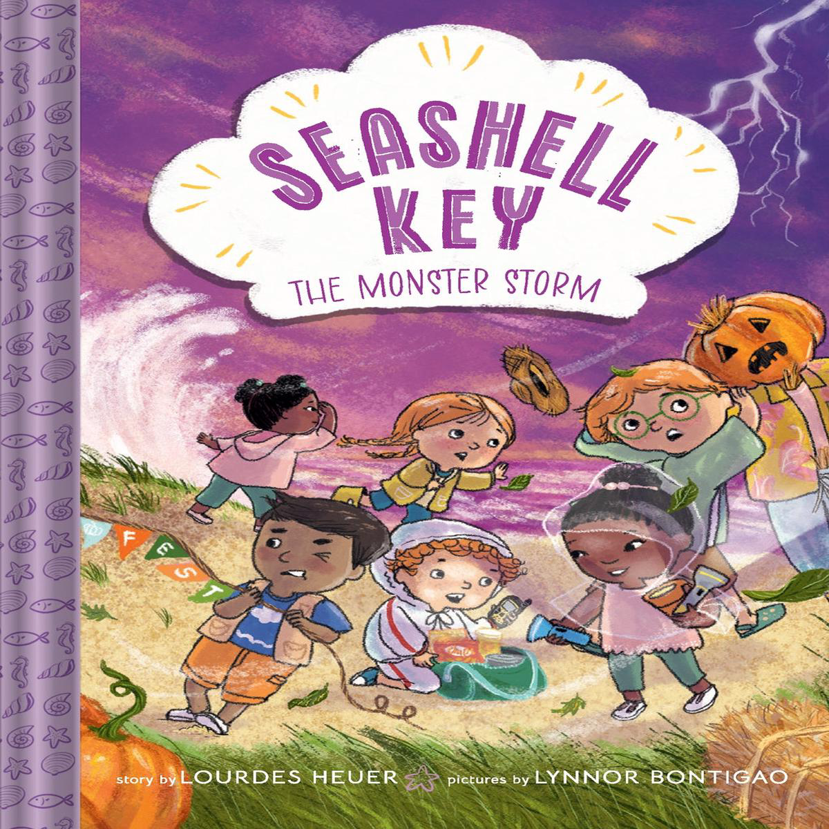 The Monster Storm (Seashell Key 2) 8211 A Chapter Book (Hardback)