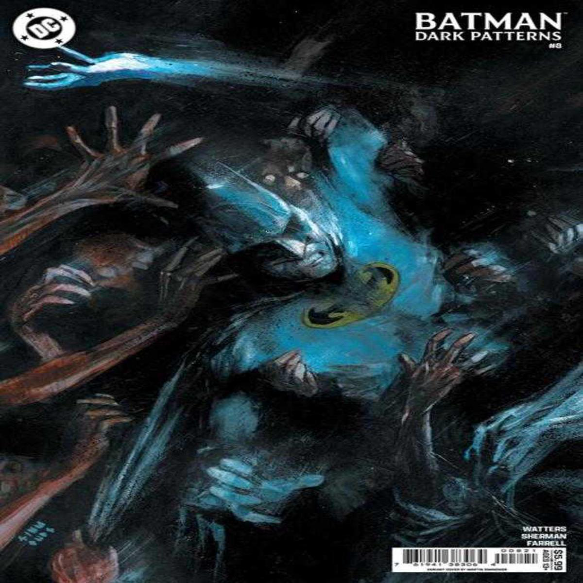 Batman Dark Patterns 8 (Of 12) Cover B Martin Simmonds Card Stock Variant (2025) DC Comics