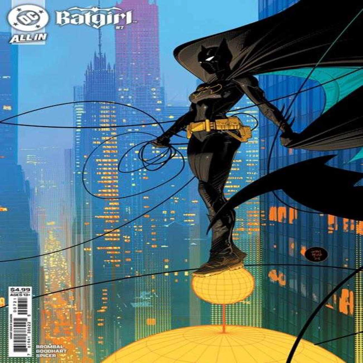Batgirl 7 Cover B Dan Mora Card Stock Variant